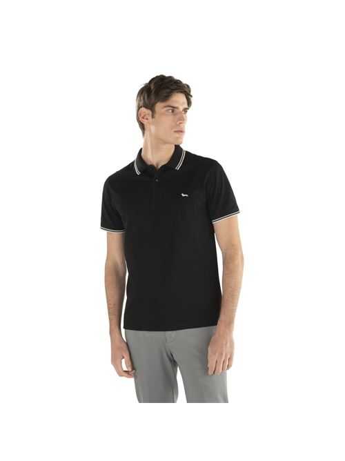 POLO RIGHI CONTRASTO COLLO MM HARMONT & BLAINE | LN1010N21054/0999